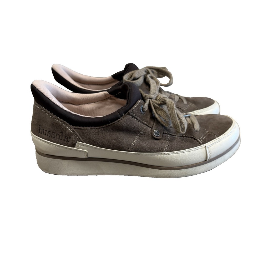 Bussola Koln Kaily Brown Suede Sneakers Shoes Womens Size 8